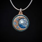 گوشواره بافت حلقه ای